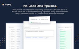 nuvo No-Code Data Pipelines media 1