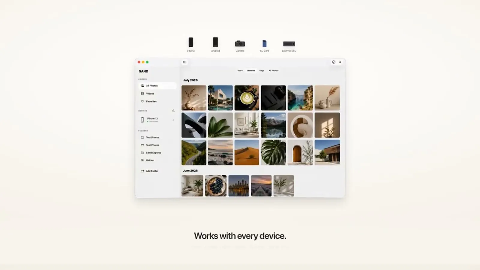 SAND: Photo Browser screenshot 1 (video preview)