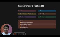 Entrepreneur's Toolkit media 1