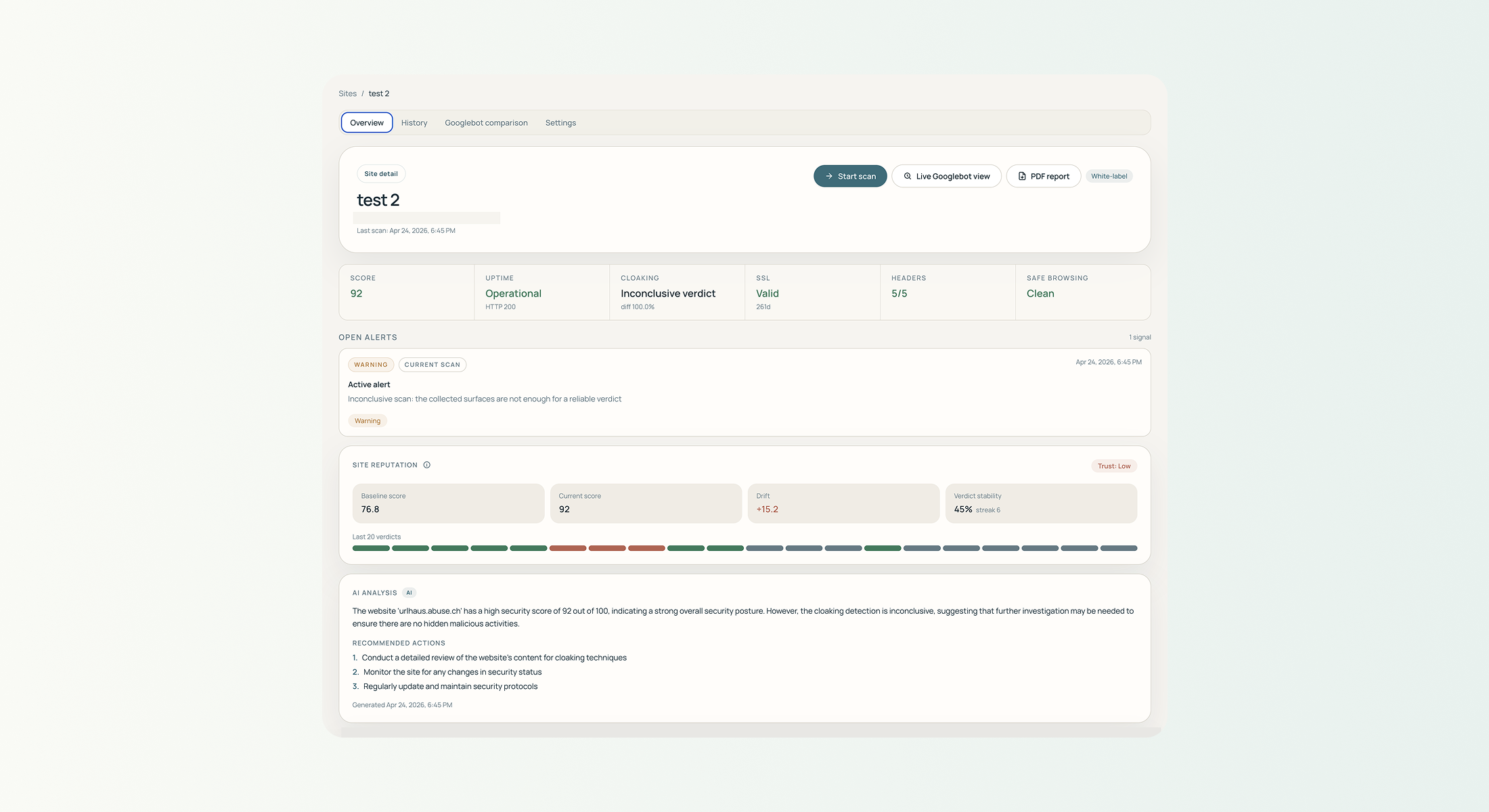 CloakScan gallery image