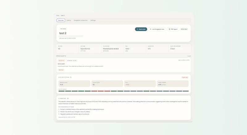 CloakScan screenshot 5