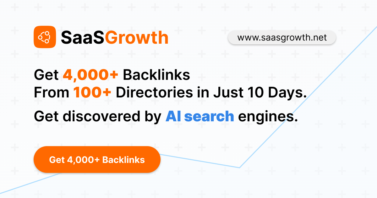 SaaSGrowth - Main product screenshot demonstrating key features and user interface