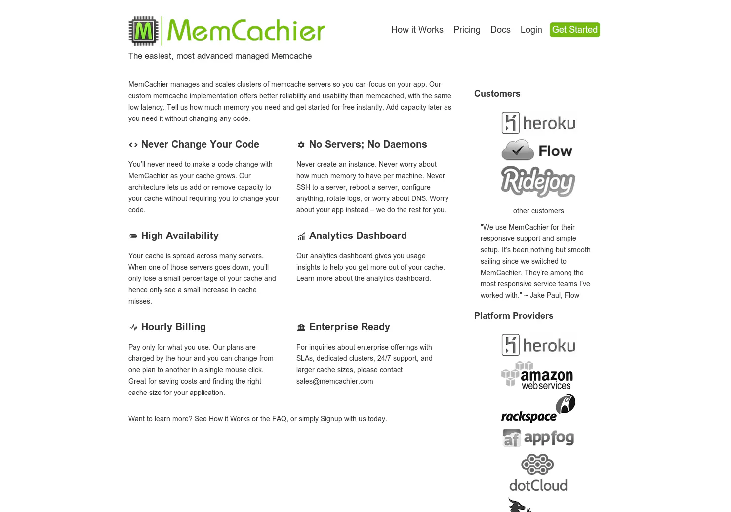 MemCachier