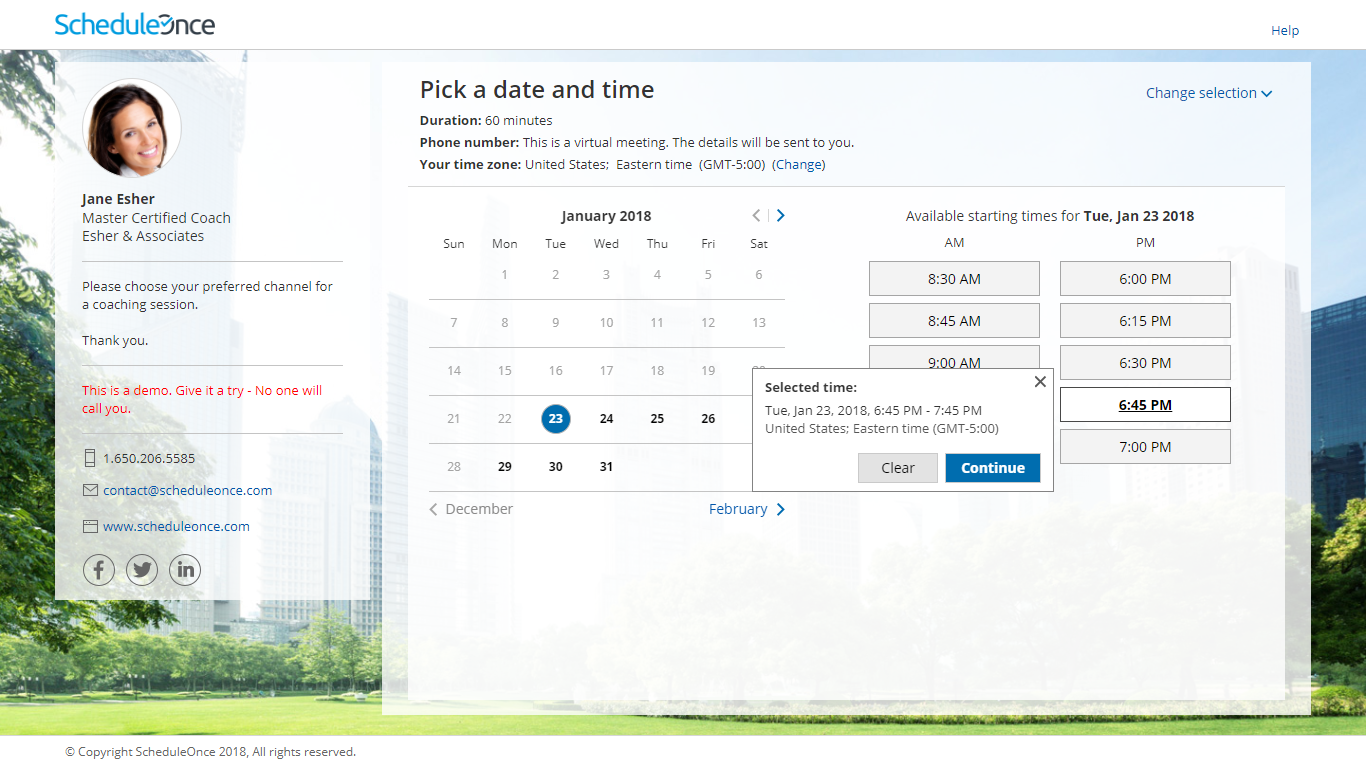 ScheduleOnce gallery image