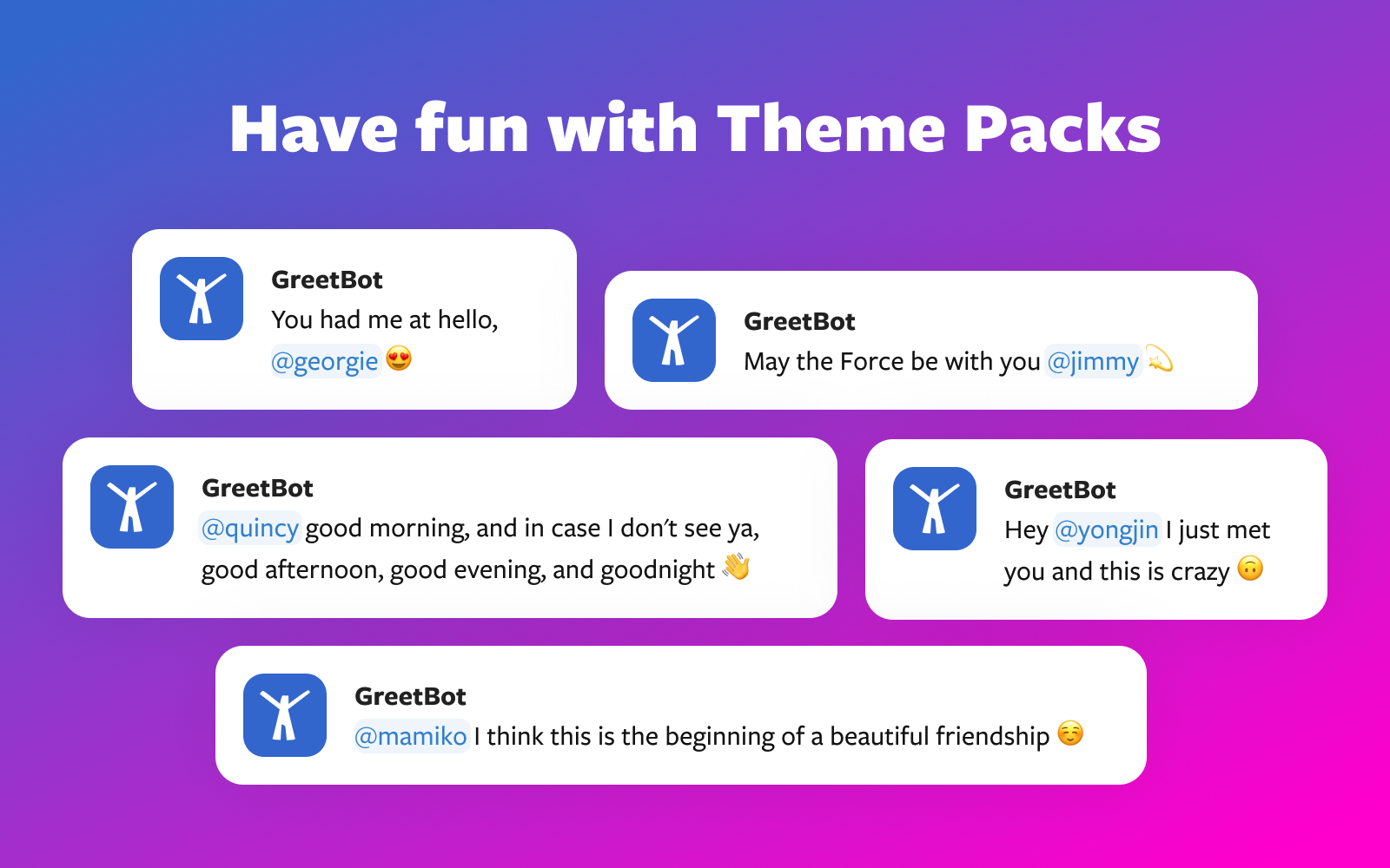 GreetBot gallery image