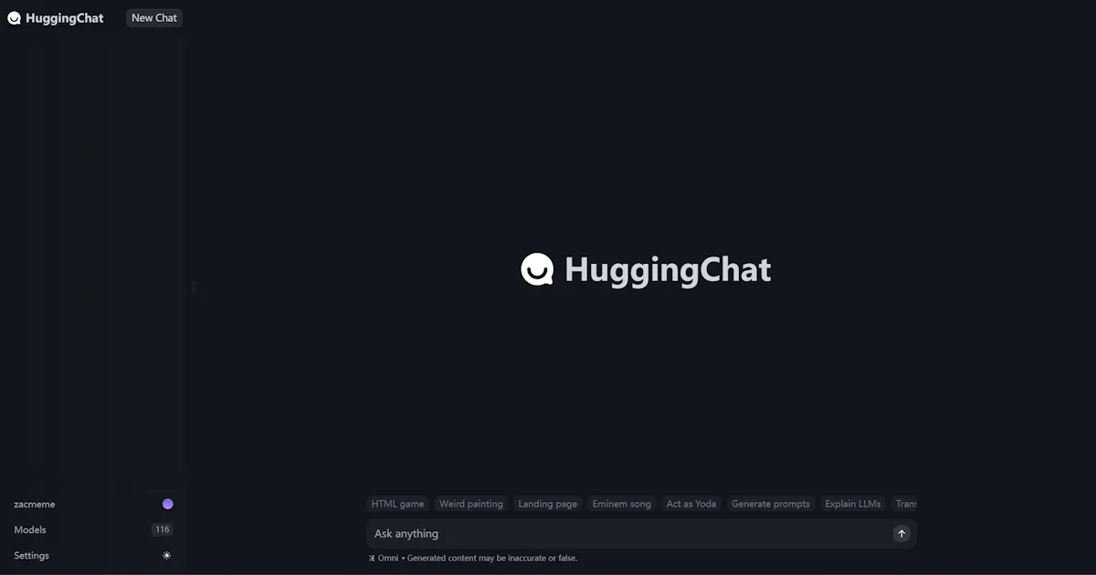 HuggingChat