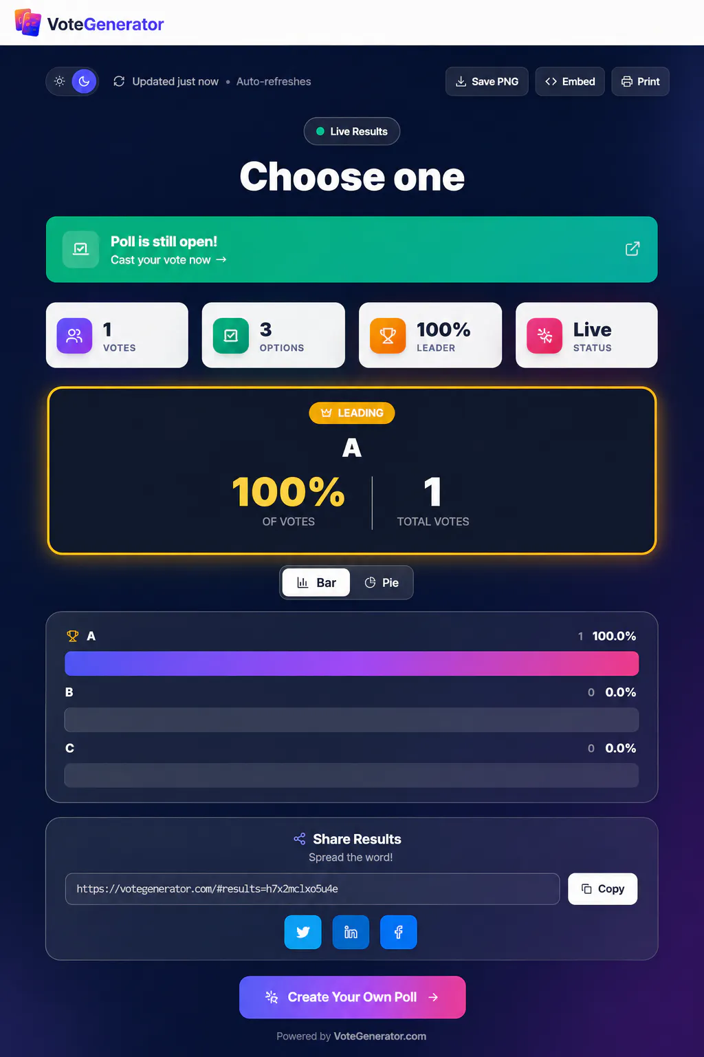 VoteGenerator gallery image