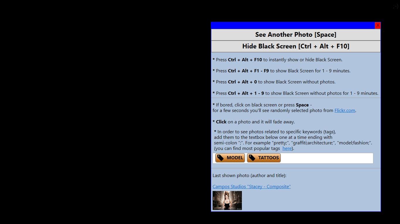 Black Screen media 1