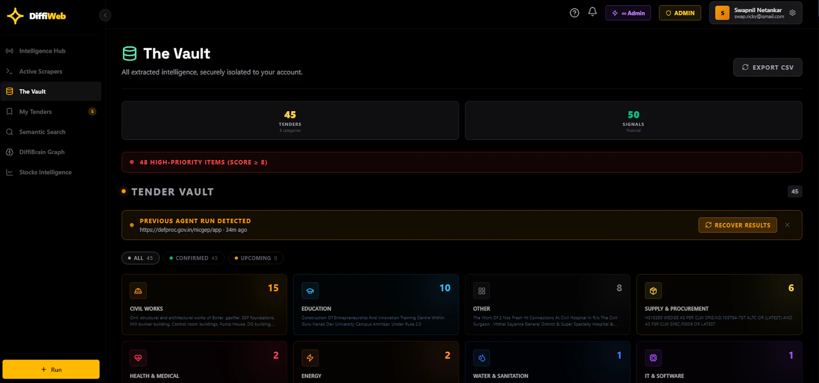 DiffiWeb screenshot 3