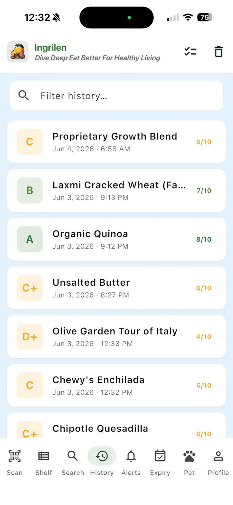 INGRILEN -Eat Better.  For Health Living screenshot 7