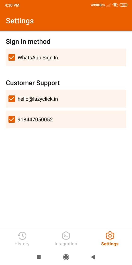Media Lazyclick - Aplikasi Privasi Pengguna - Tambahkan log masuk WhatsApp ke aplikasi/laman web anda secara percuma selama -lamanya. 5