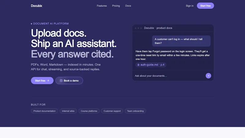 Docubix screenshot 2