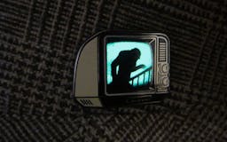 Glow-In-The-Dark TV Pin (Indiegogo) media 2