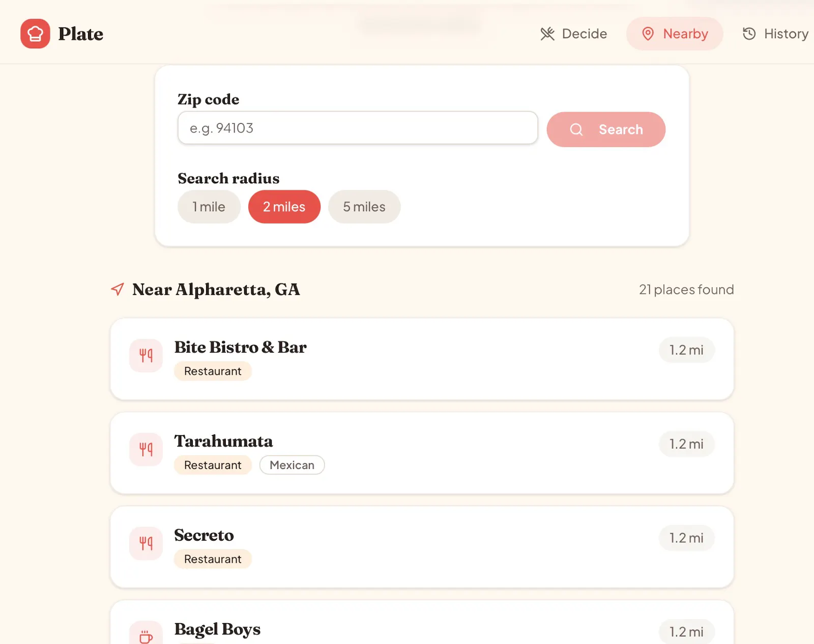 Restaurant Decision Assistant screenshot 3