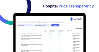 SumHealth | Price Transparency gallery image