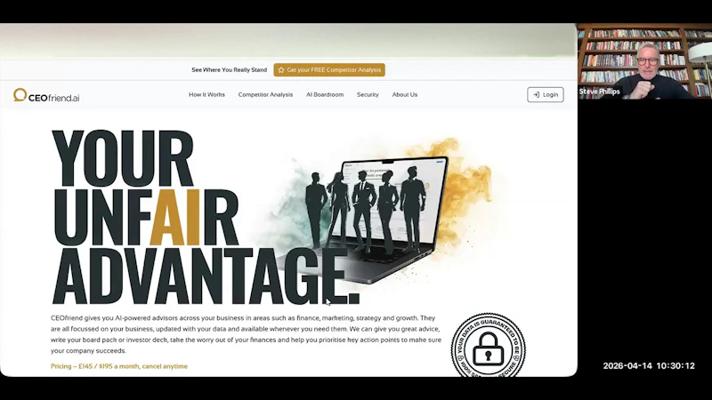 CEOfriend screenshot 1 (video preview)