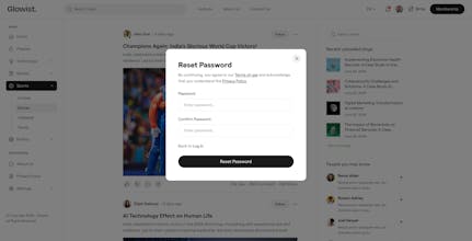 Glowist: Blog Website Template HTML gallery image