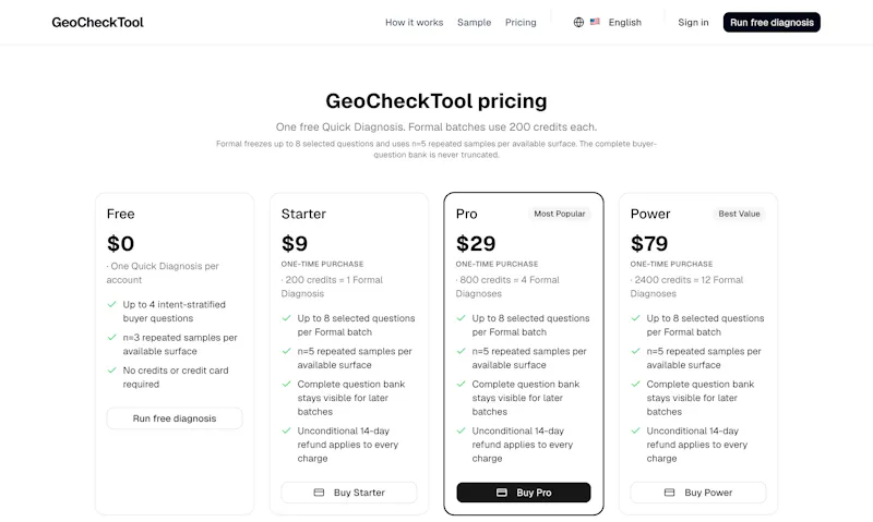 GeoCheckTool screenshot 2