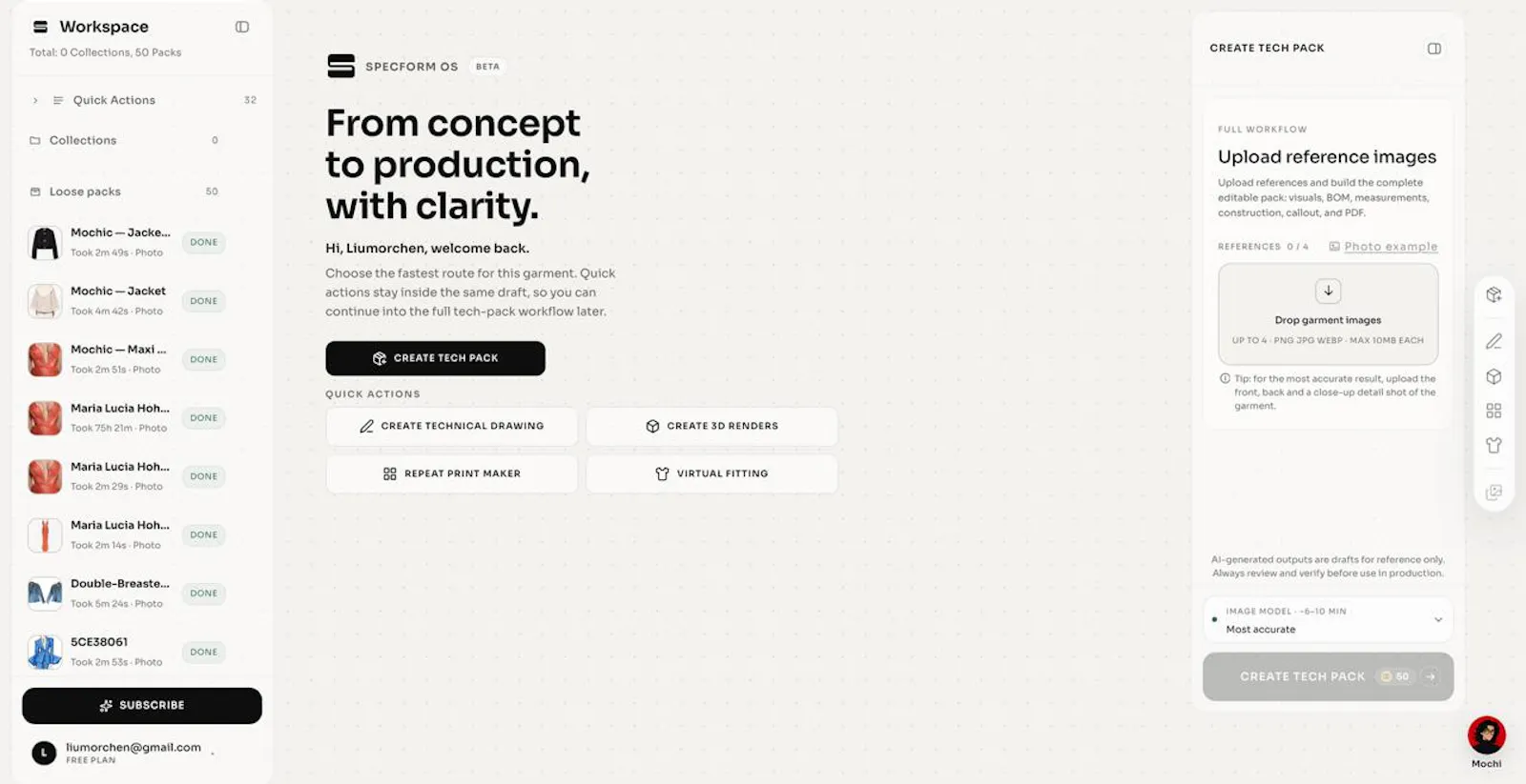 SpecForm OS screenshot 3