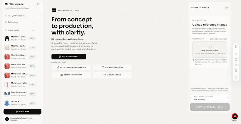 SpecForm OS screenshot 3
