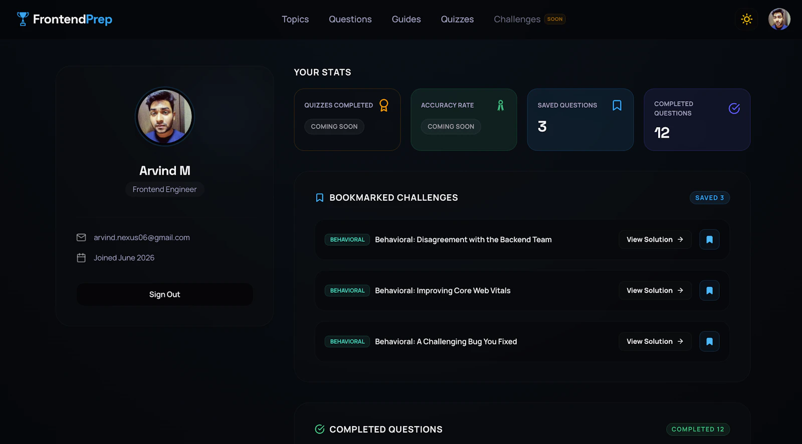 FrontendPrep screenshot 6