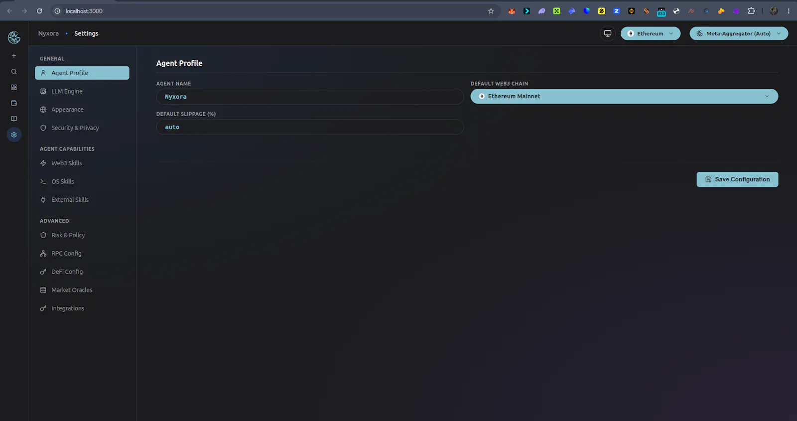 Nyxora Protocol screenshot 4