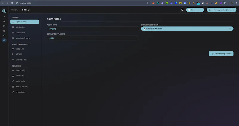 Nyxora Protocol screenshot 4