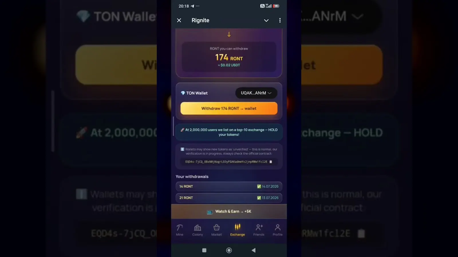 Rignite screenshot 1 (video preview)