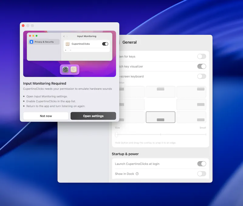 CupertinoClicks screenshot 2