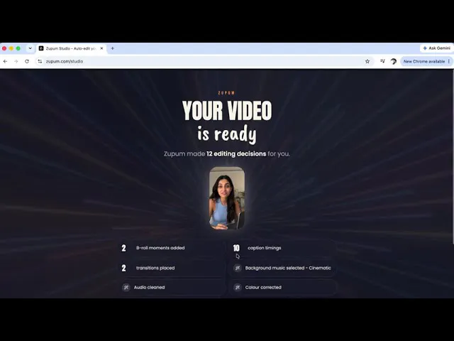 Zupum - AI Video Editor gallery image