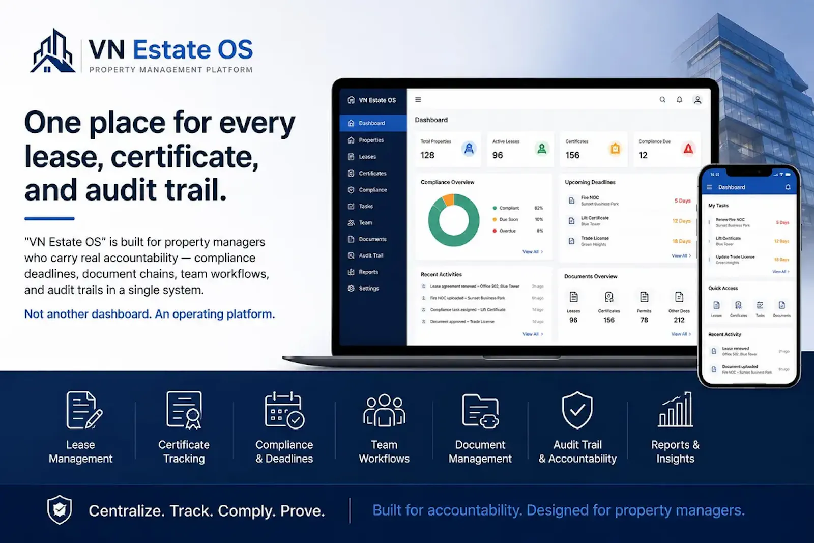 VertexNirvana Estate OS screenshot 1