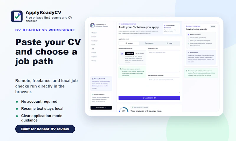 ApplyReadyCV screenshot 5
