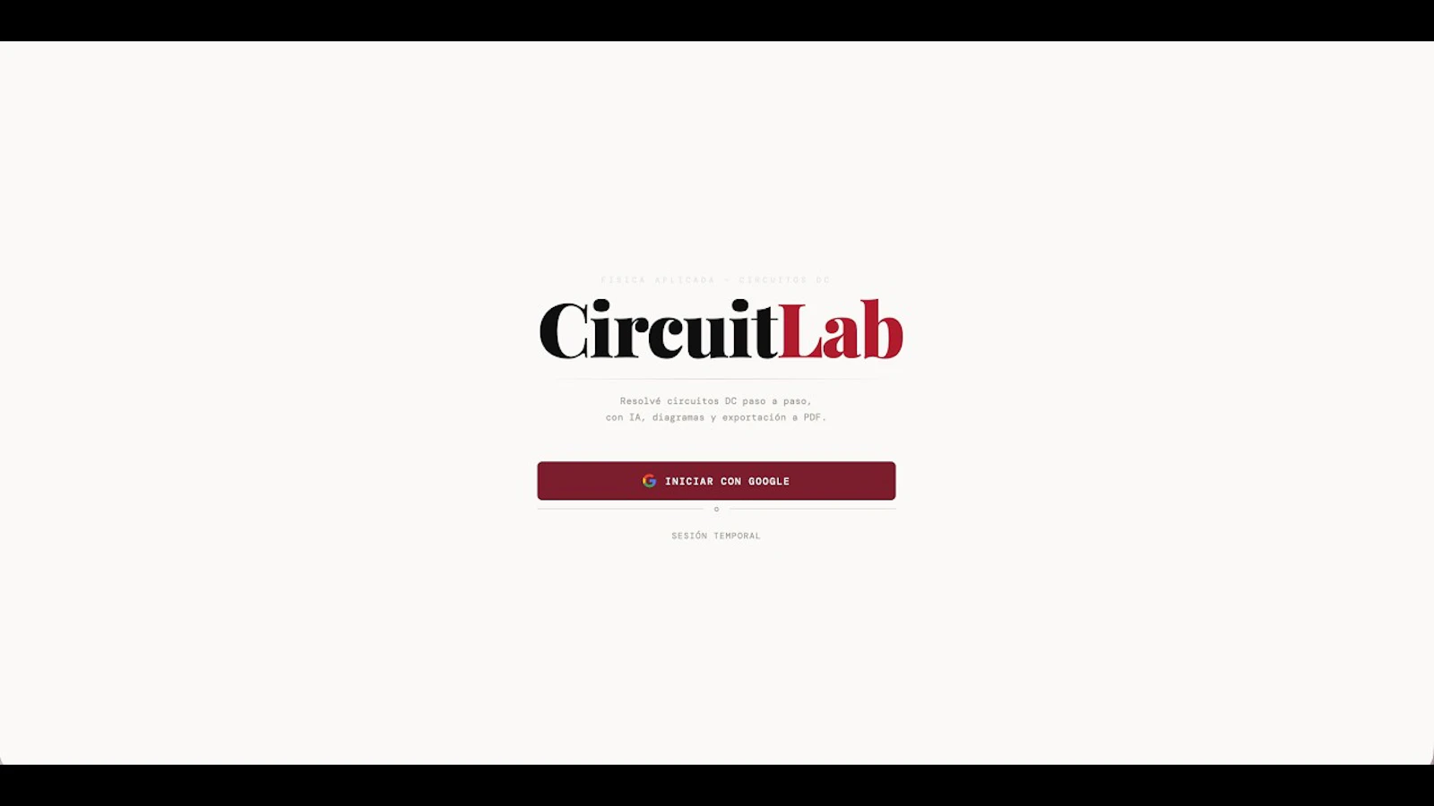 CircuitLab screenshot 1 (video preview)