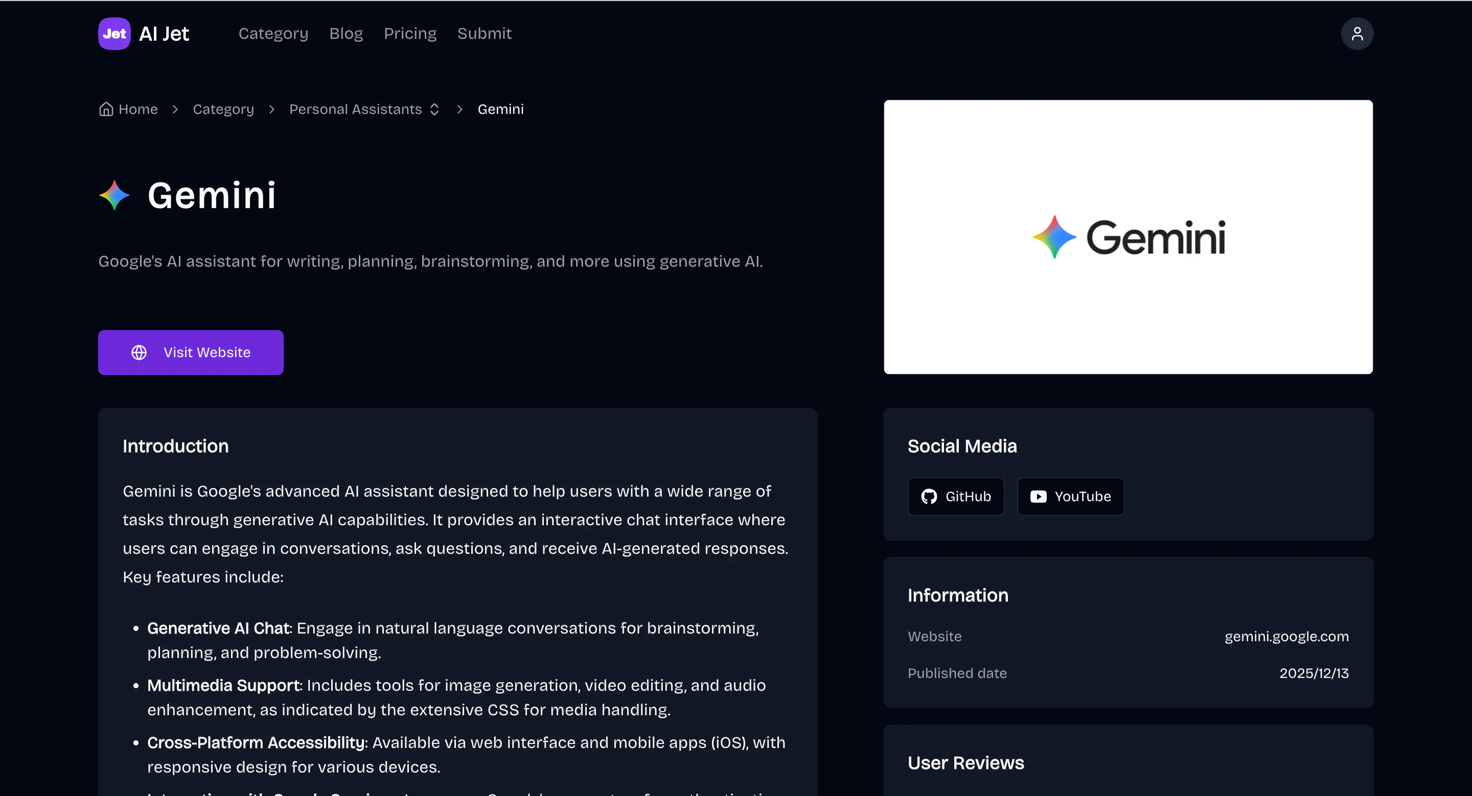 AI tools for application gallery image