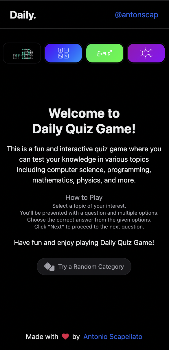 Daily Quiz  gallery image