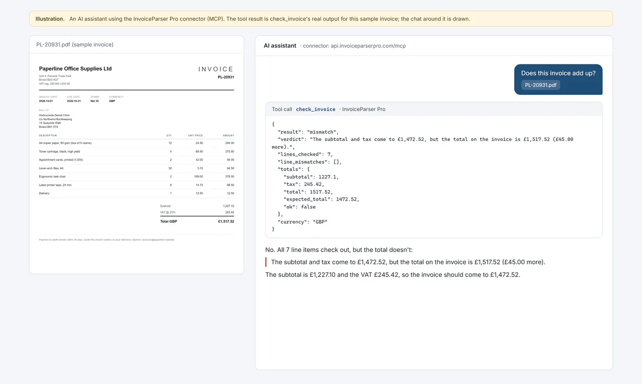 InvoiceParser Pro gallery image