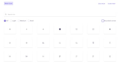 Neon Icon by UI Lib gallery image
