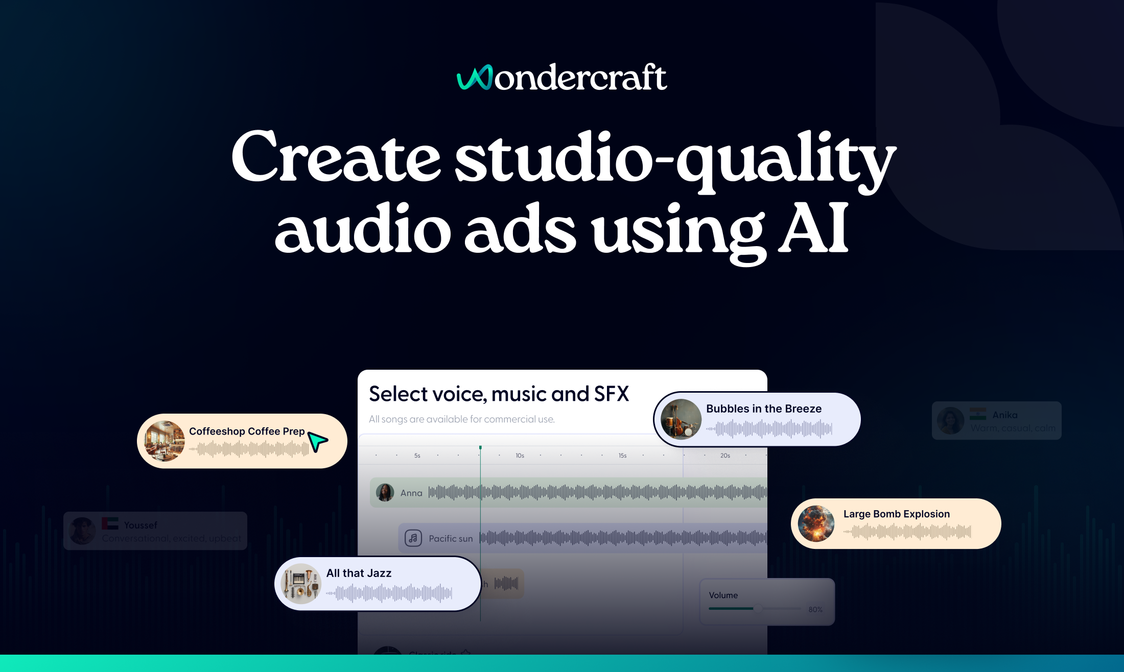 startuptile Wondercraft Audio Studio-Amazingly easy audio creation