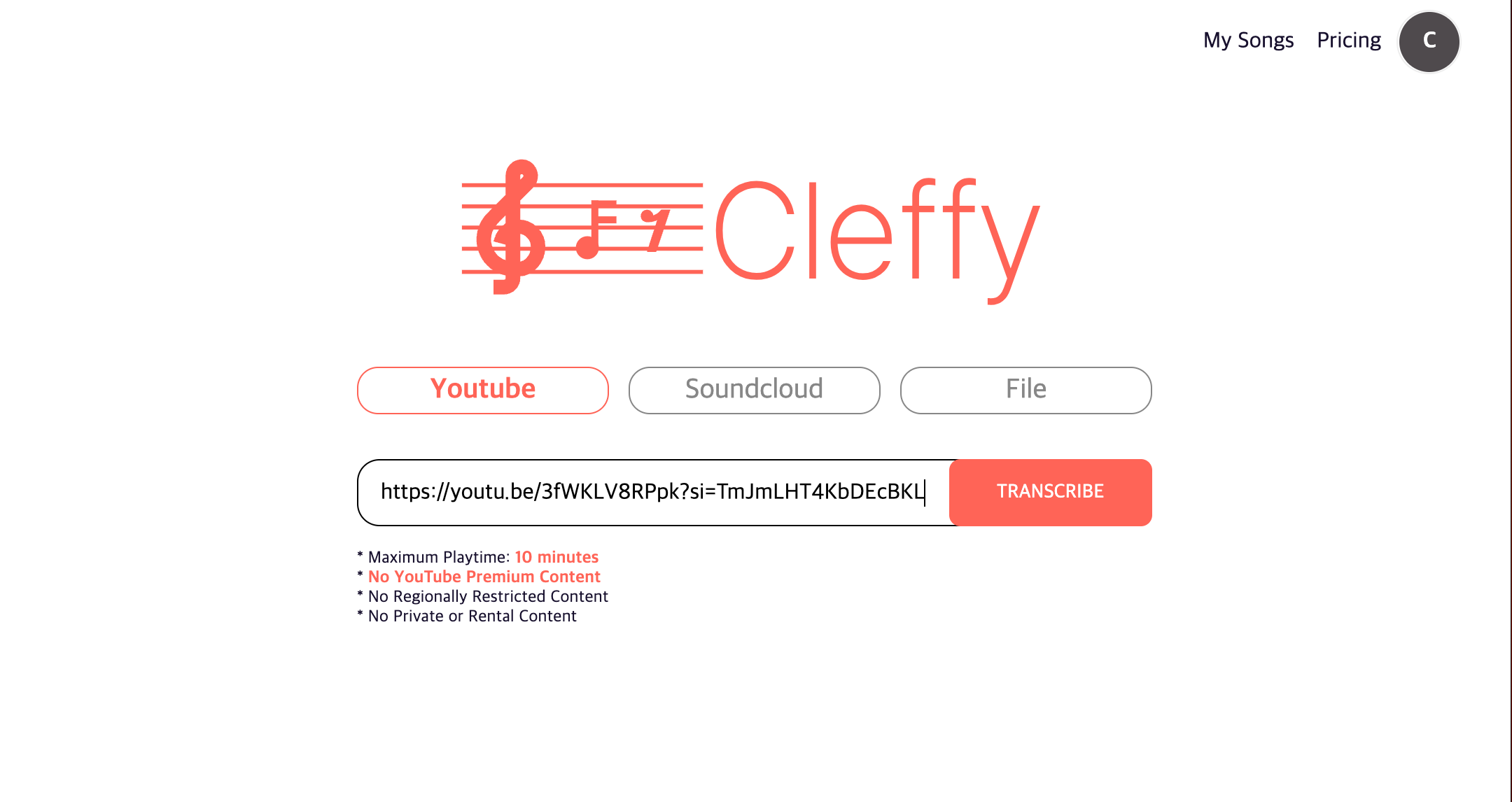 Cleffy - Ihre Lieblingsspuren wurden von AI zu spielbaren Punktzahlen Medien 2