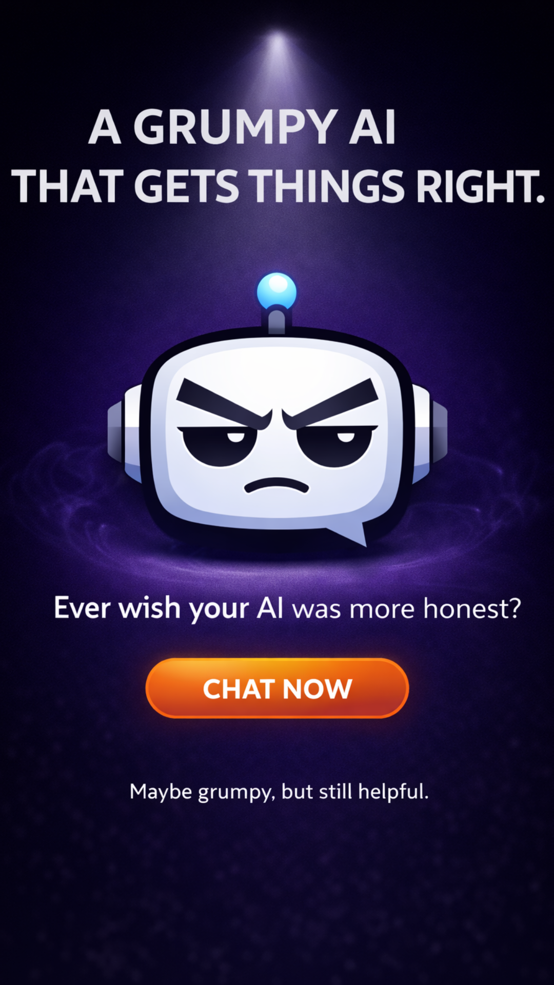 Grumpy AI gallery image
