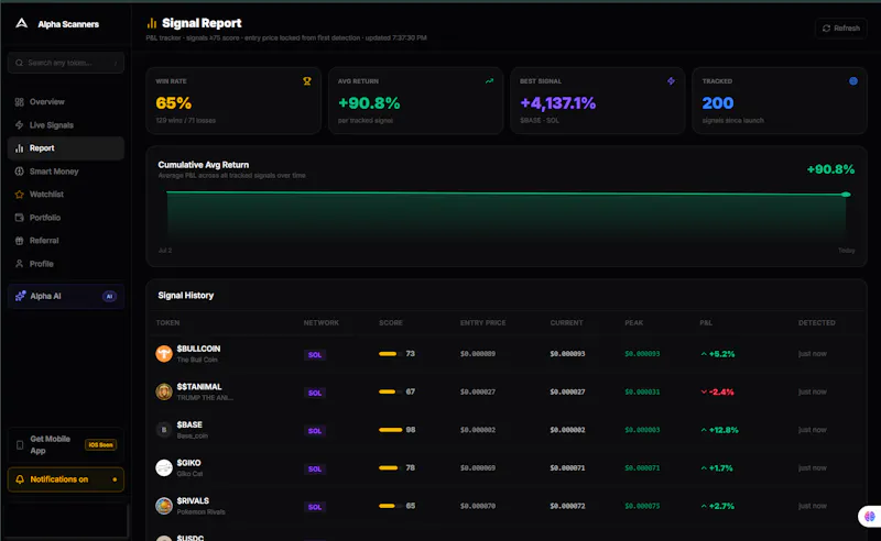 Alpha Scanners screenshot 3