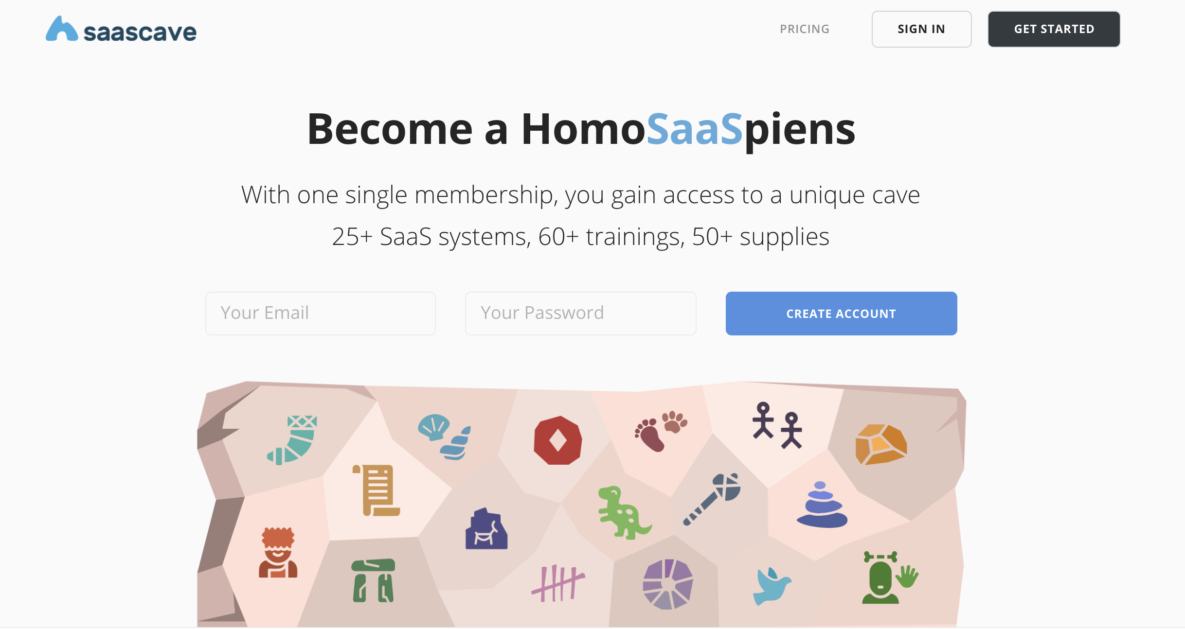 Saascave - Become a HomoSaaSpiens gallery image