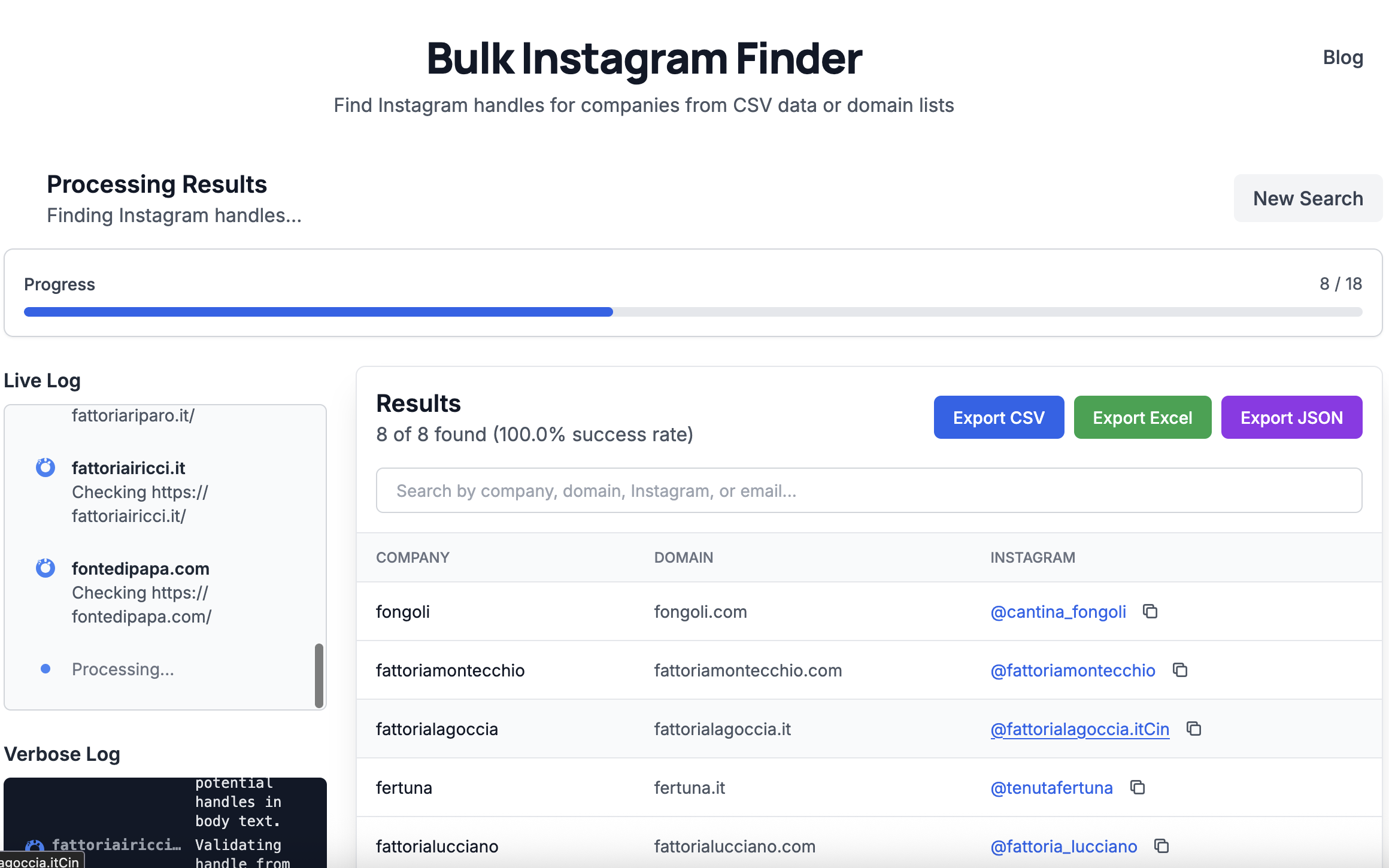 Bulk Instagram Finder gallery image