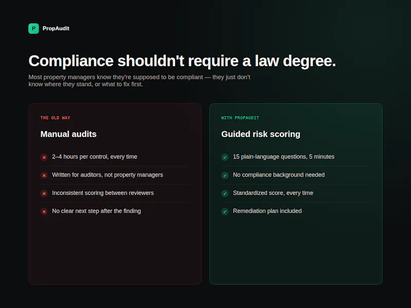 PropAudit screenshot 2