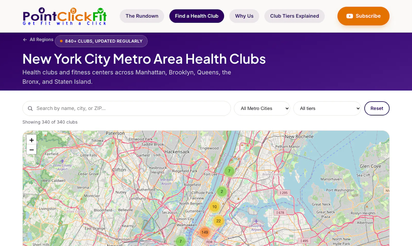 PointClickFit screenshot 2
