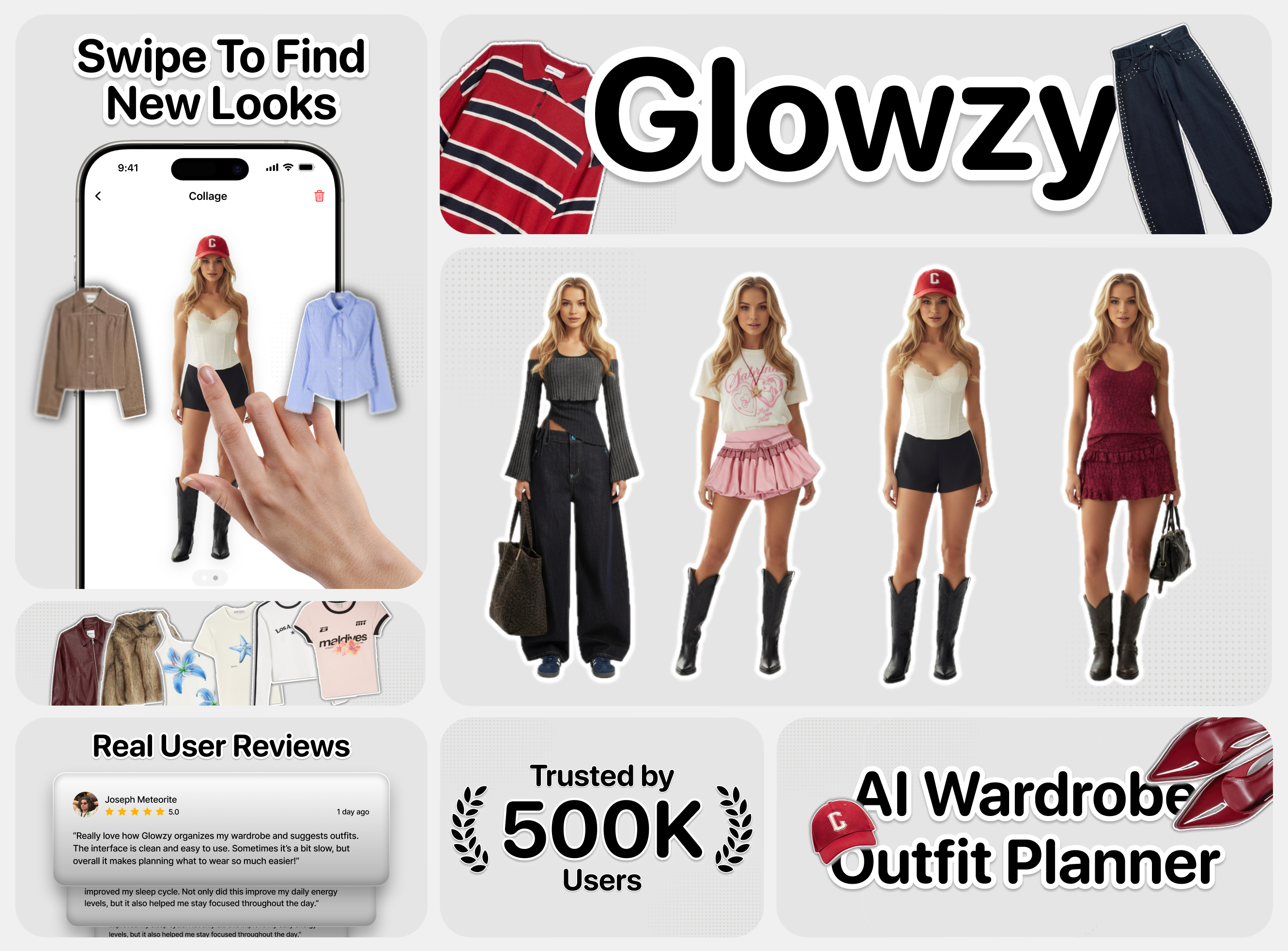 Glühend - Probieren Sie Kleidung an und planen Sie Ihr Outfit Medien 1