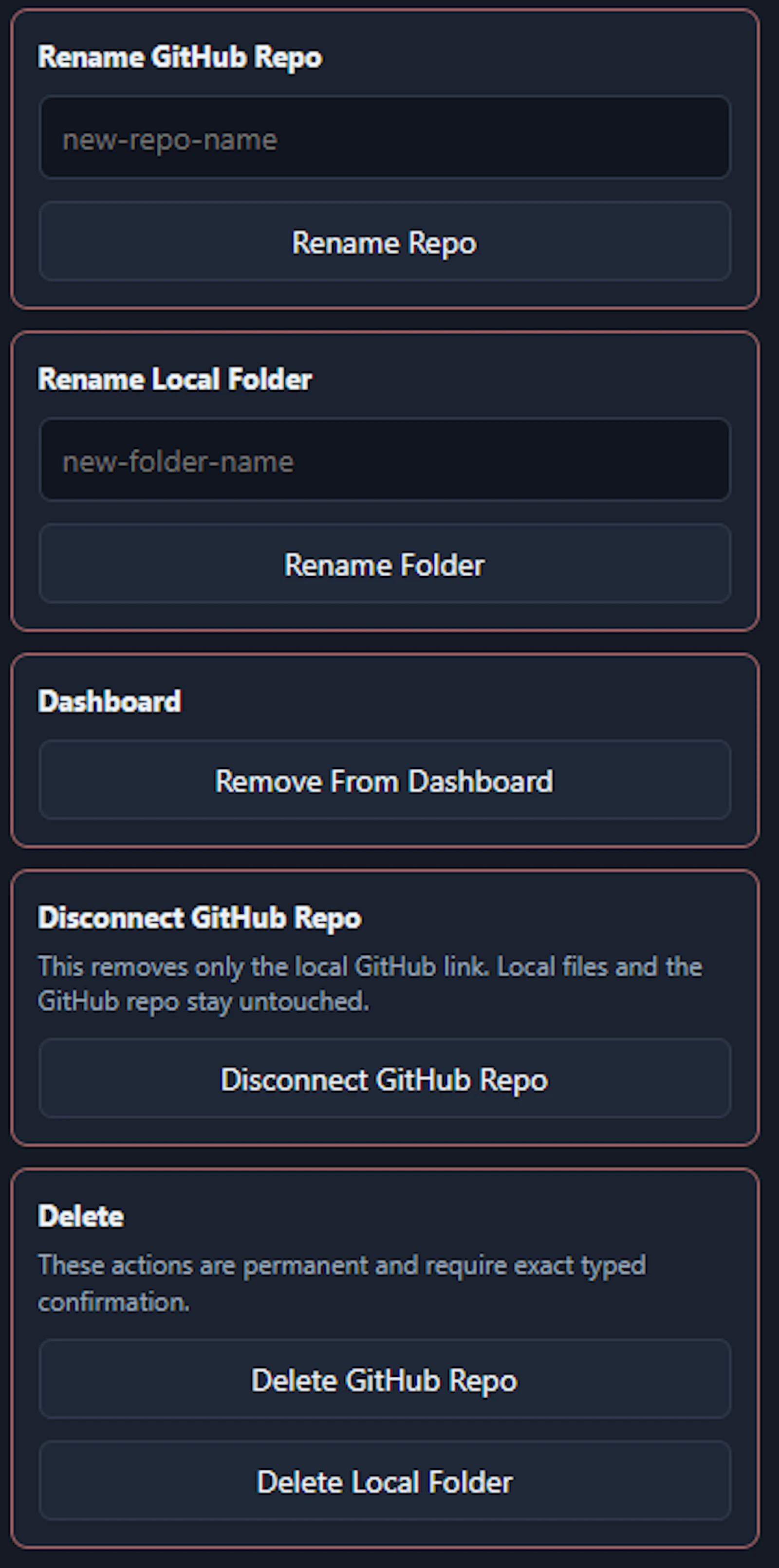 RepoDock screenshot 3