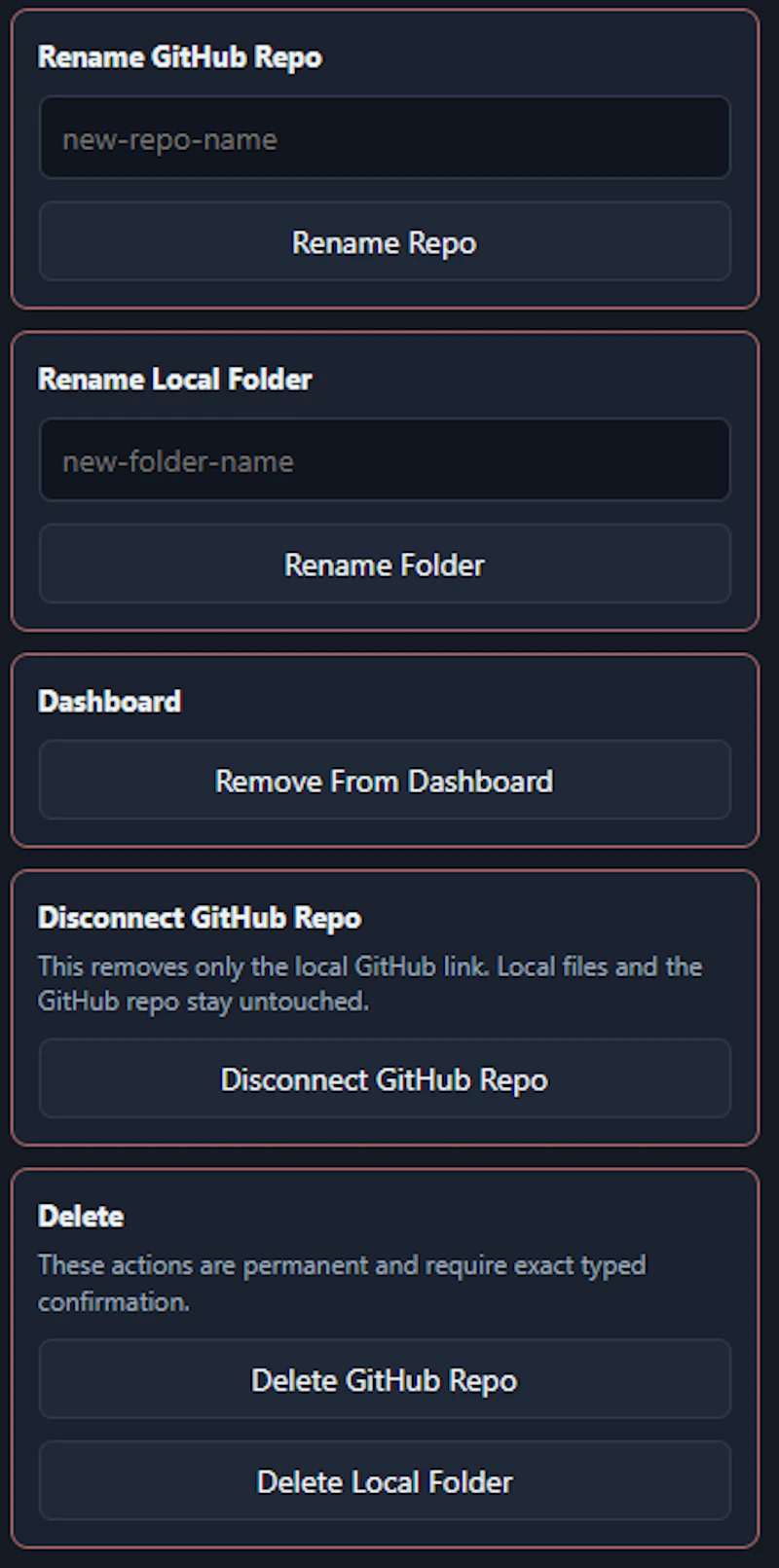 RepoDock screenshot 3
