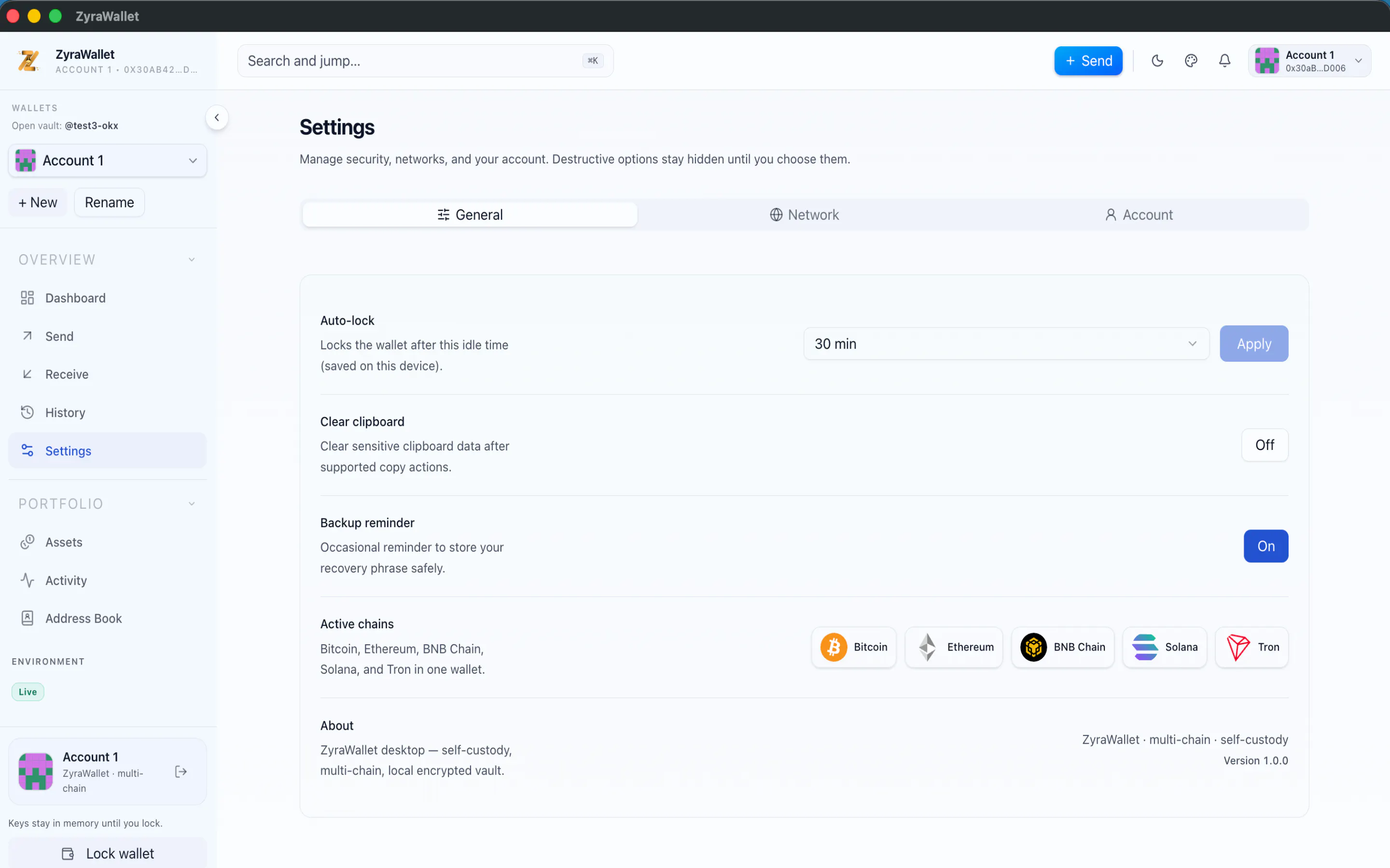 ZyraWallet gallery image