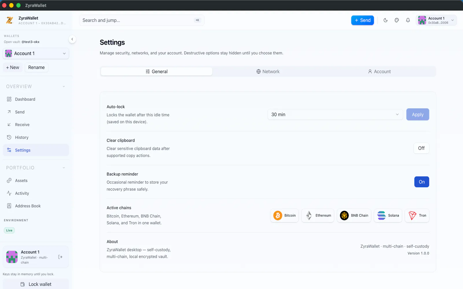 ZyraWallet screenshot 9